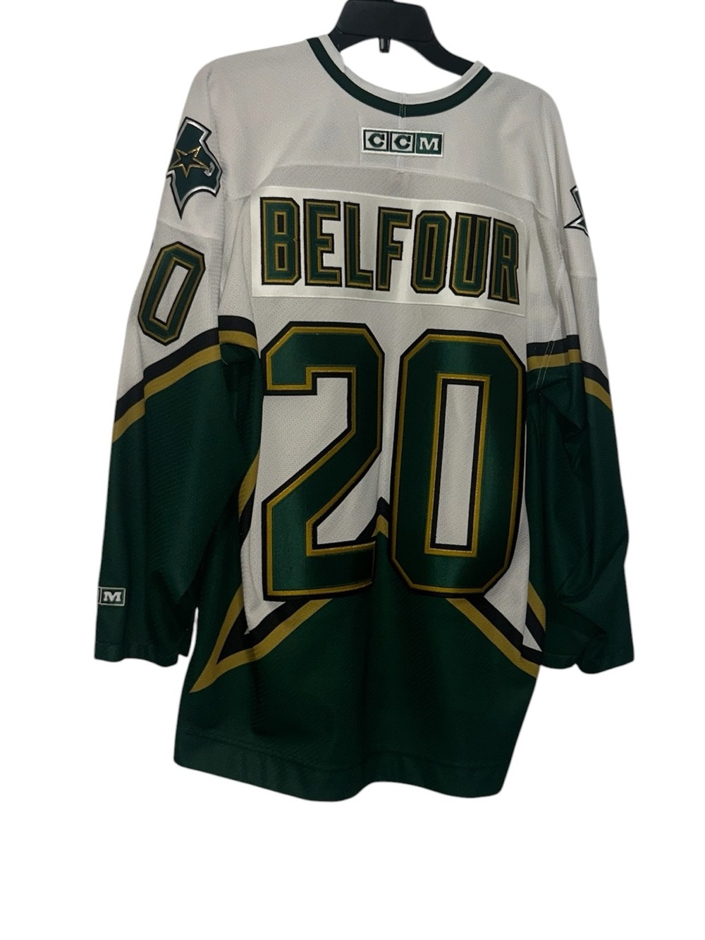 Dallas Stars Eddie Belfour Jersey Size Large - Picture 3 of 9